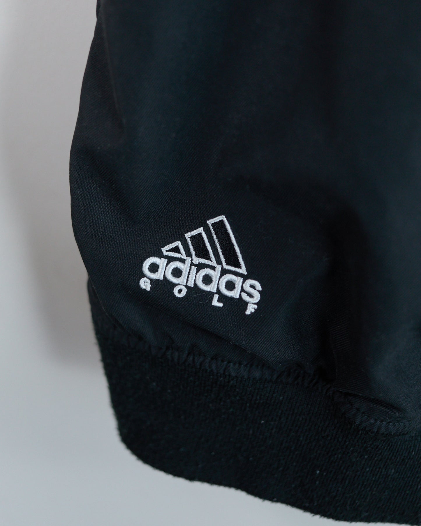 90s Adidas Golf White V Neck Windbreaker and Cotton Reversible Vest (M)