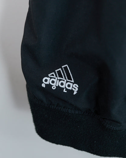 90s Adidas Golf White V Neck Windbreaker and Cotton Reversible Vest (M)