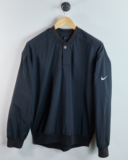 90s Nike Golf Black Windbreaker (M)