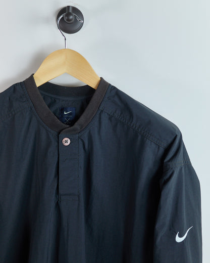 90s Nike Golf Black Windbreaker (M)