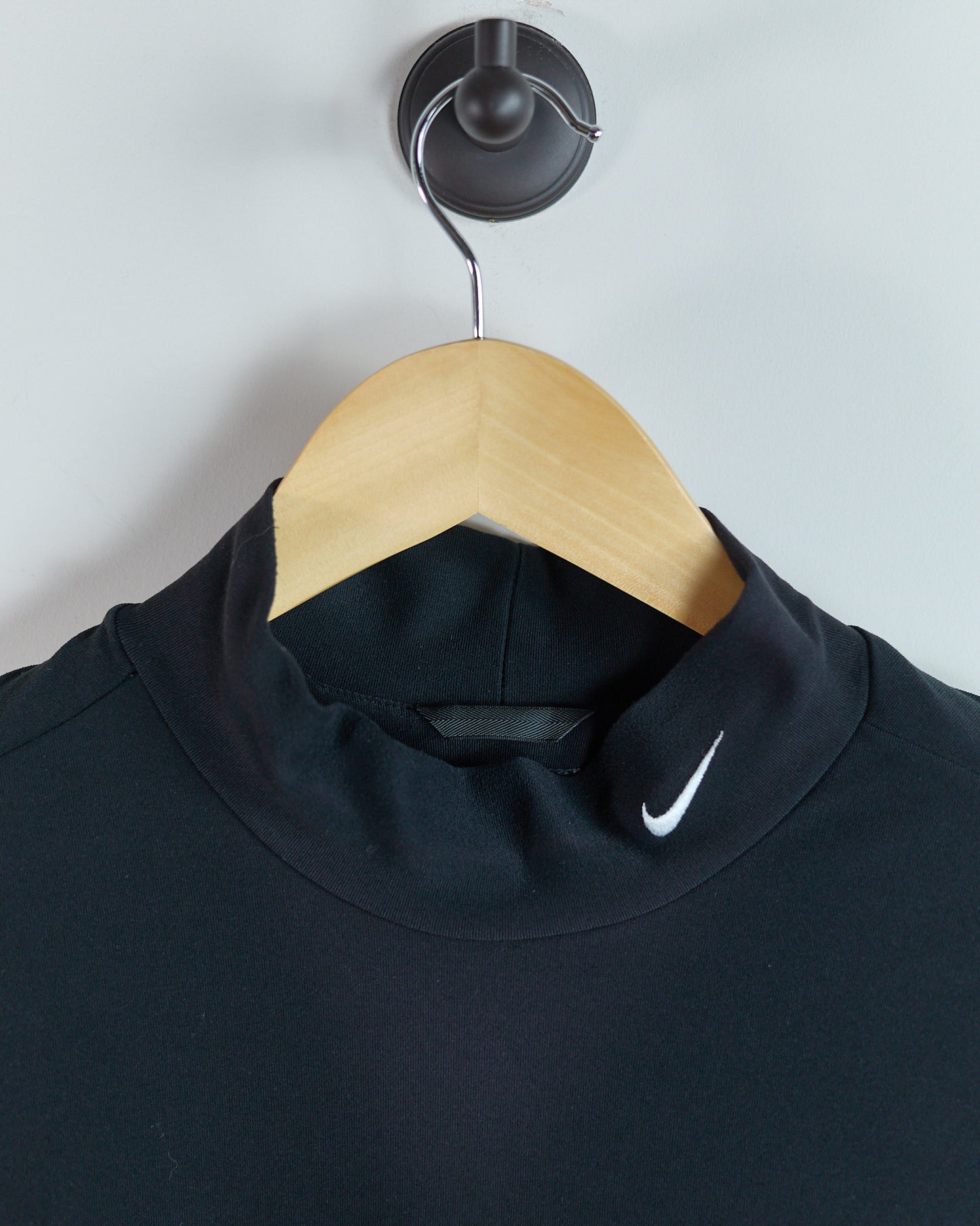 90s Nike Golf Black Long Sleeve Mock Neck (M)