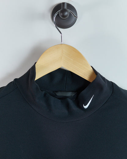 90s Nike Golf Black Long Sleeve Mock Neck (M)