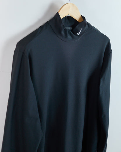 90s Nike Golf Black Long Sleeve Mock Neck (M)