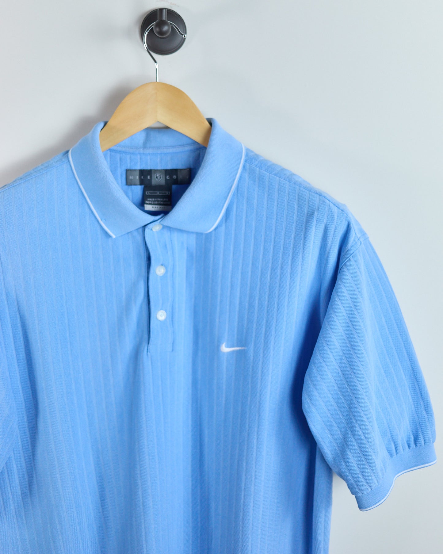 90s Nike Golf Blue Polo (L)