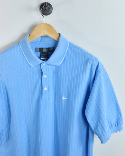 90s Nike Golf Blue Polo (L)