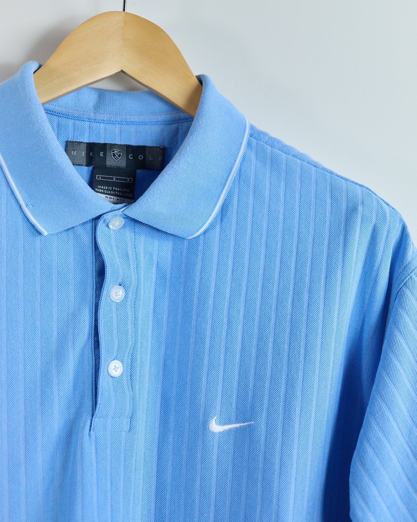 90s Nike Golf Blue Polo (L)