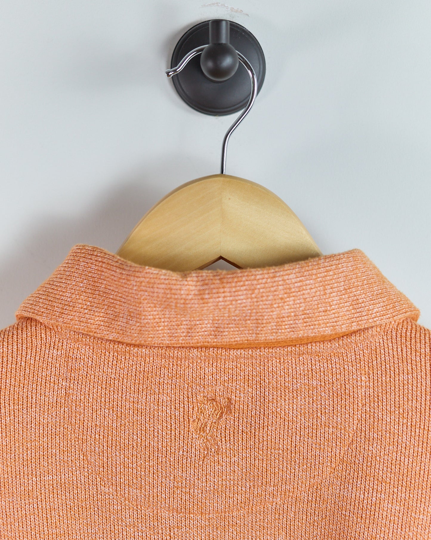 90s Ashworth Knit Long Sleeve Polo/Jumper (L)