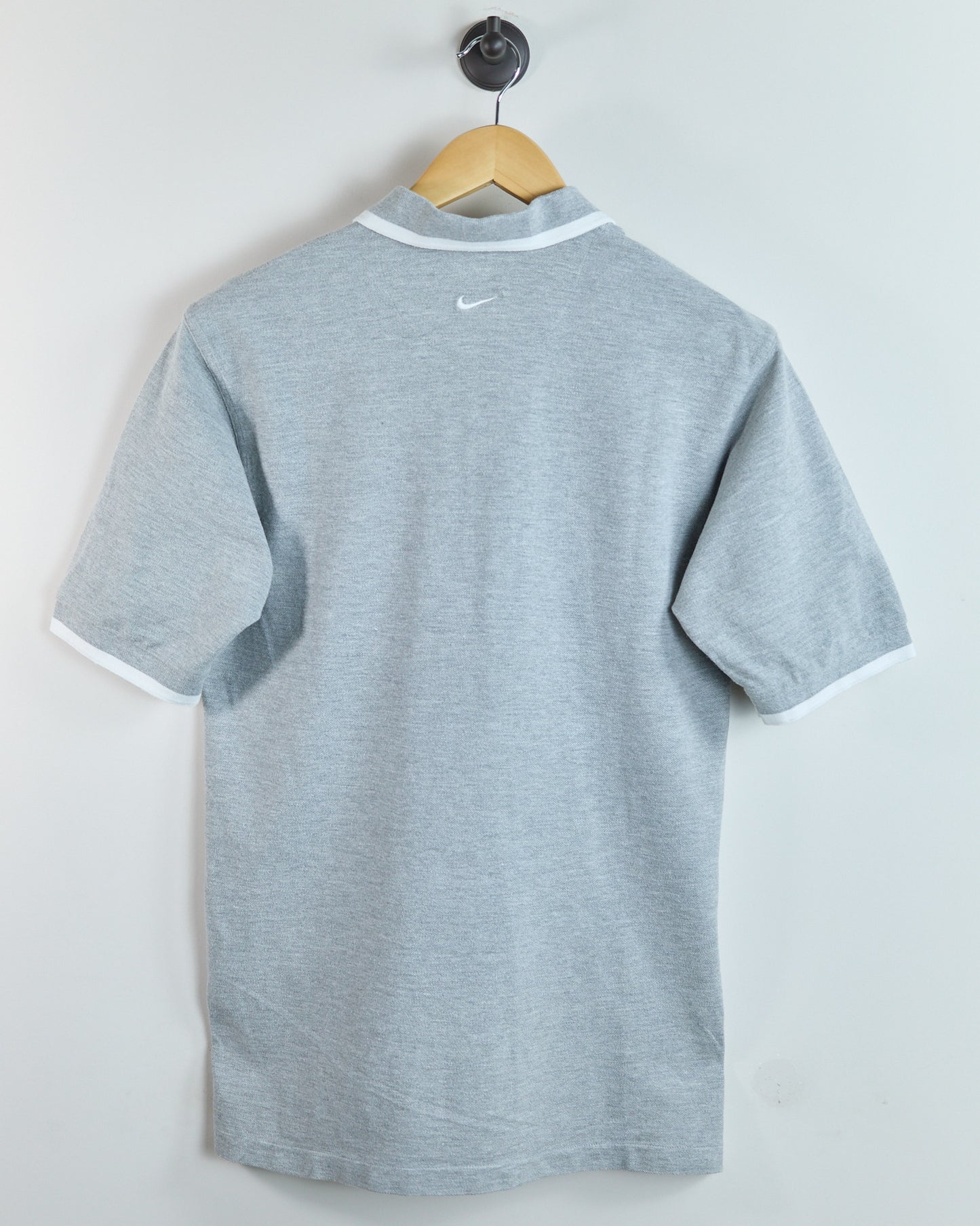 90s to early 00s Nike Golf Grey Quarter Zip Polo (S)