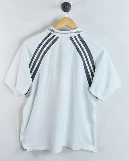 90s Adidas Golf White/Black Polo (M)