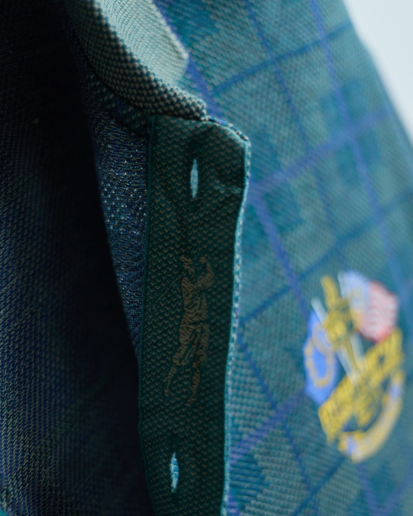 90s Bobby Jones Teal/Blue 1997 Ryder Cup Valderrama Polo (M)