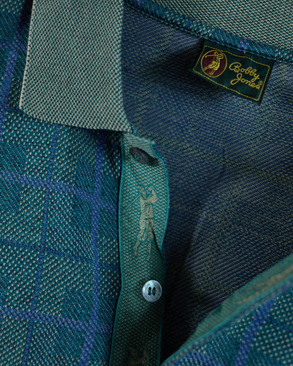 90s Bobby Jones Teal/Blue 1997 Ryder Cup Valderrama Polo (M)