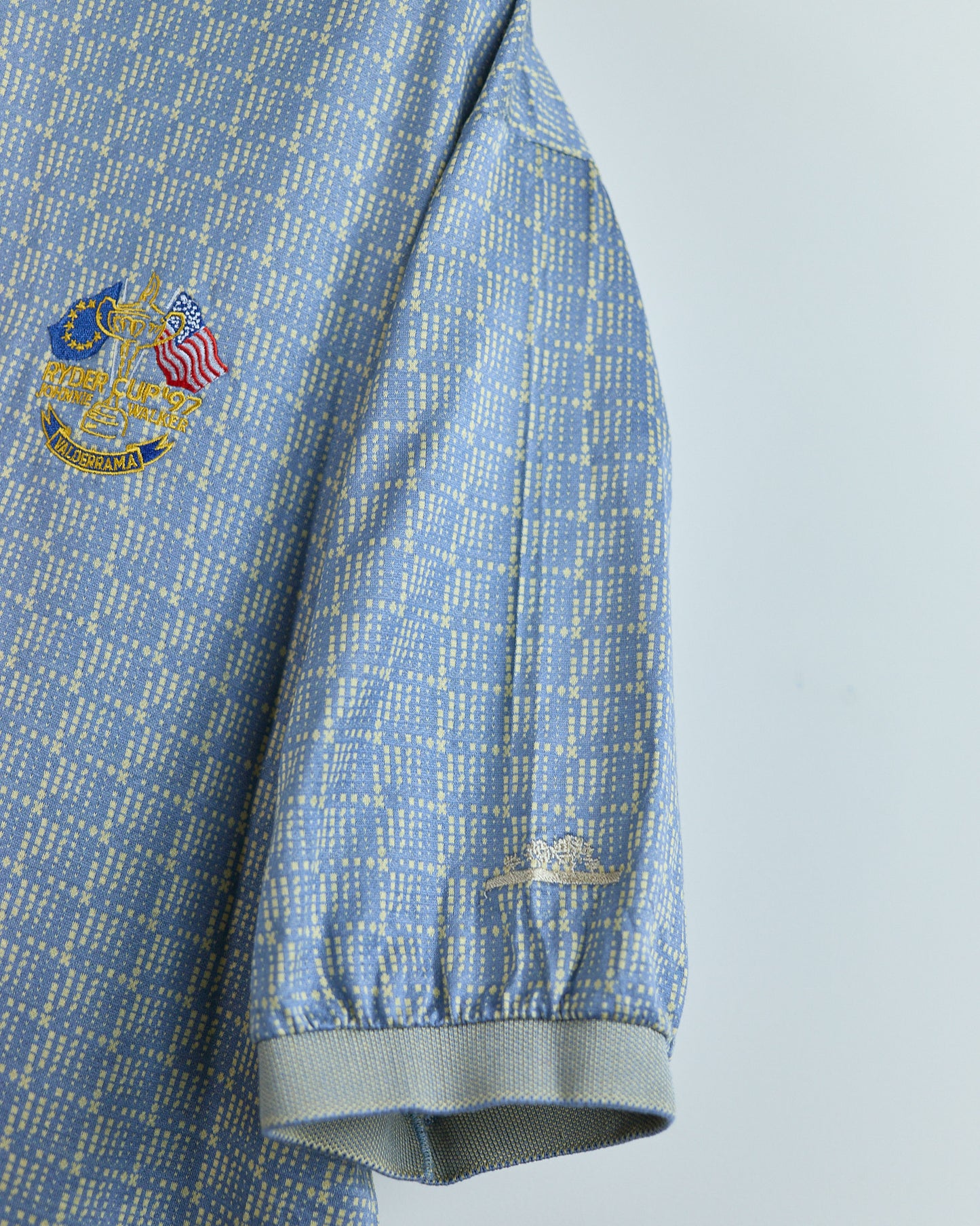 90s Bobby Jones Blue/Gold 1997 Ryder Cup Valderrama Polo (XL)