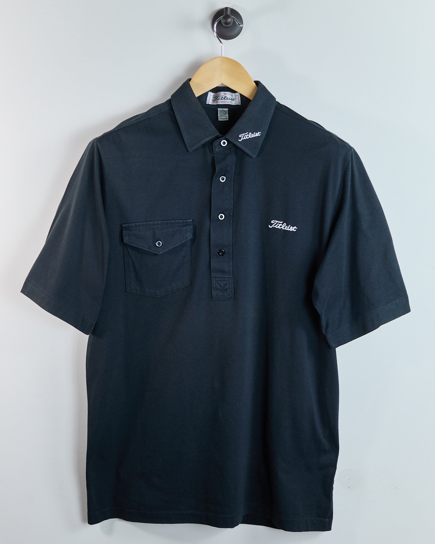 80s to early 90s Titleist Black Polo (L)