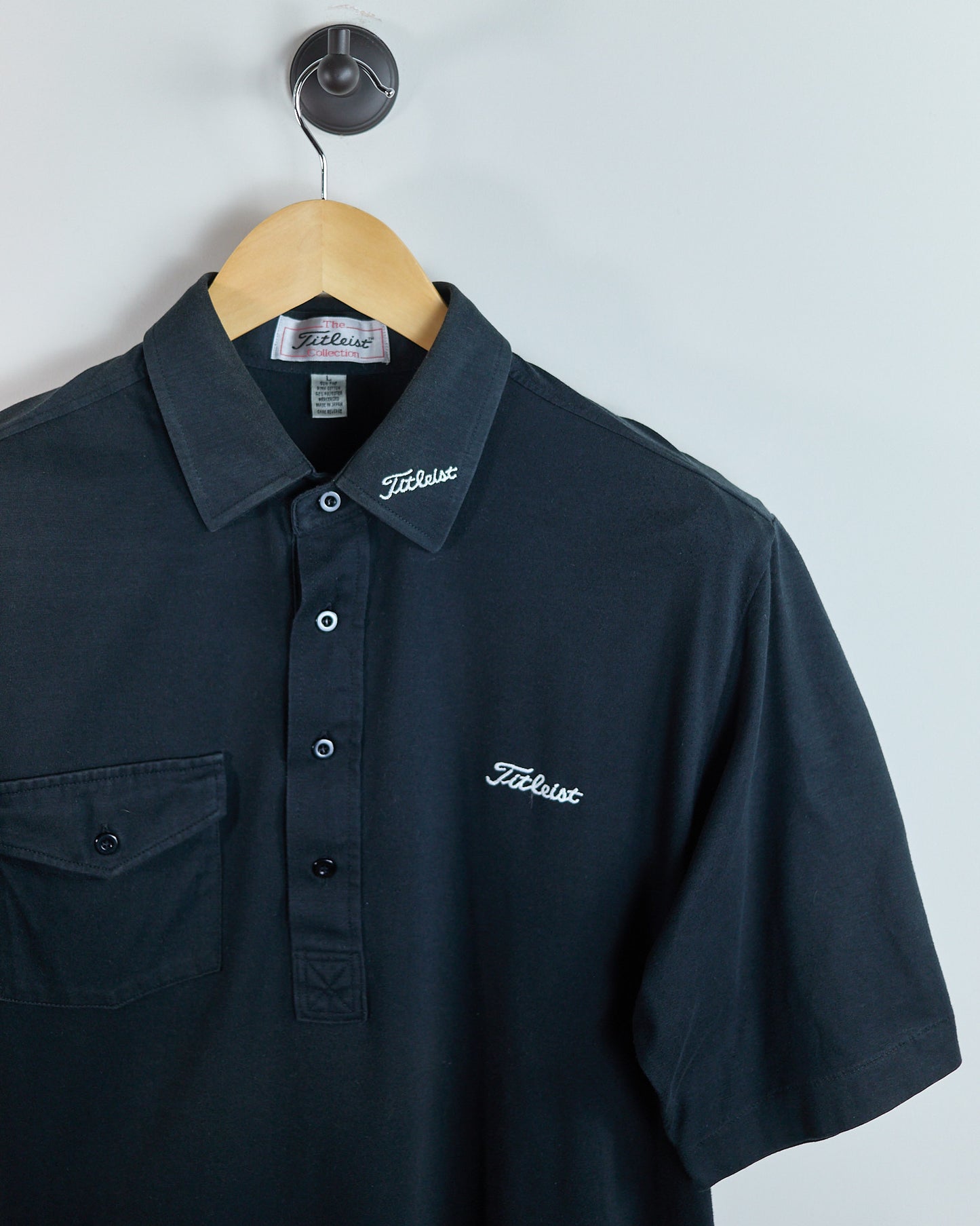 80s to early 90s Titleist Black Polo (L)