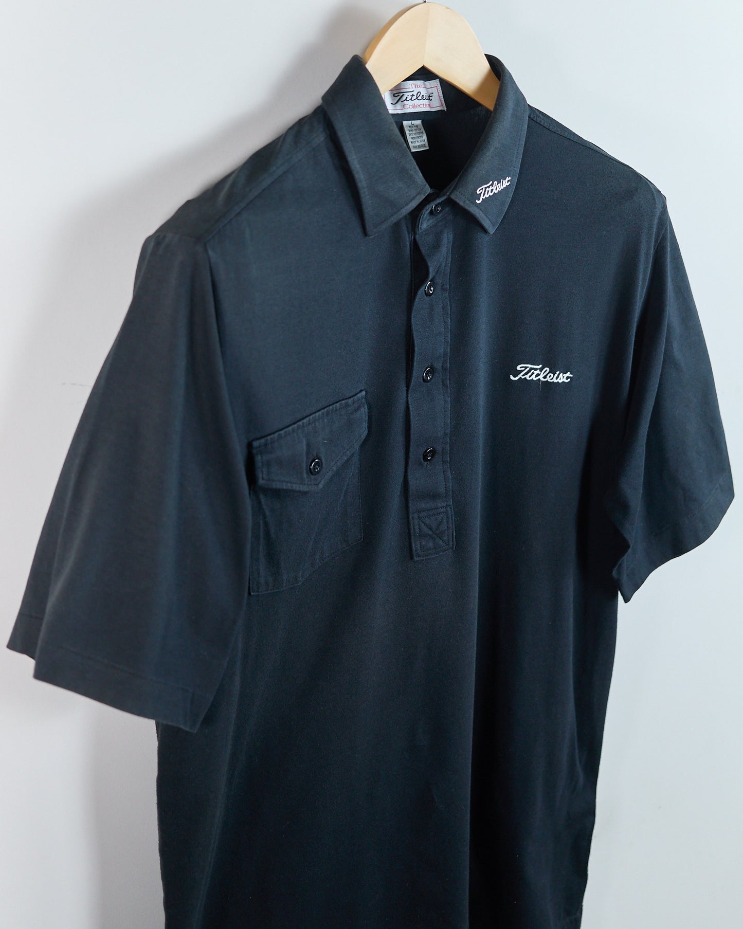 80s to early 90s Titleist Black Polo (L)