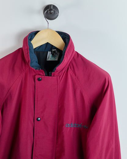 80s Adidas Golf Red Zip Up Windbreaker (S but bigger)