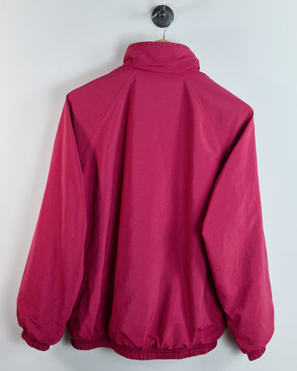80s Adidas Golf Red Zip Up Windbreaker (S but bigger)