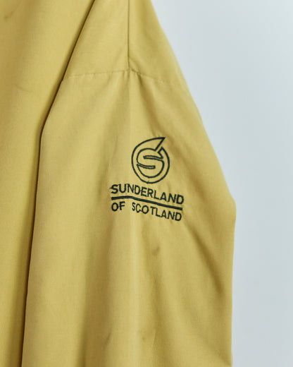 80s to early 90s Sunderland of Scotland Mustard Crew Neck Windbreaker (XL)