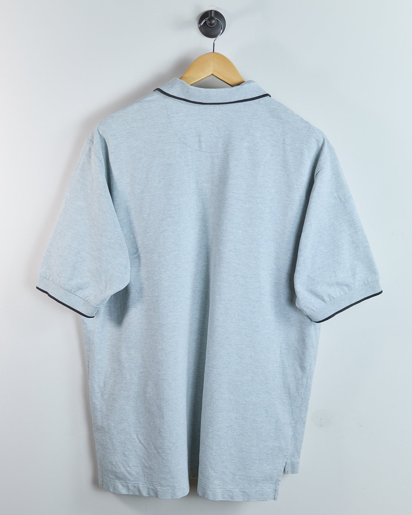 90s to early 00s Nike Golf Tiger Woods Yin Yang Grey Polo (XL)
