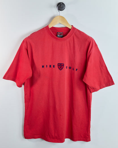 90s Nike Golf Red T-Shirt (XL)