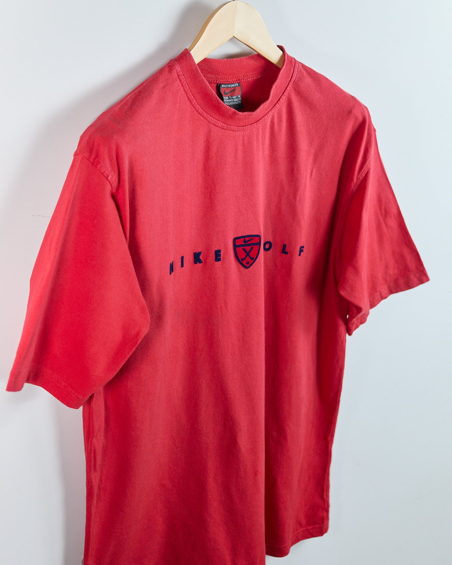 90s Nike Golf Red T-Shirt (XL)