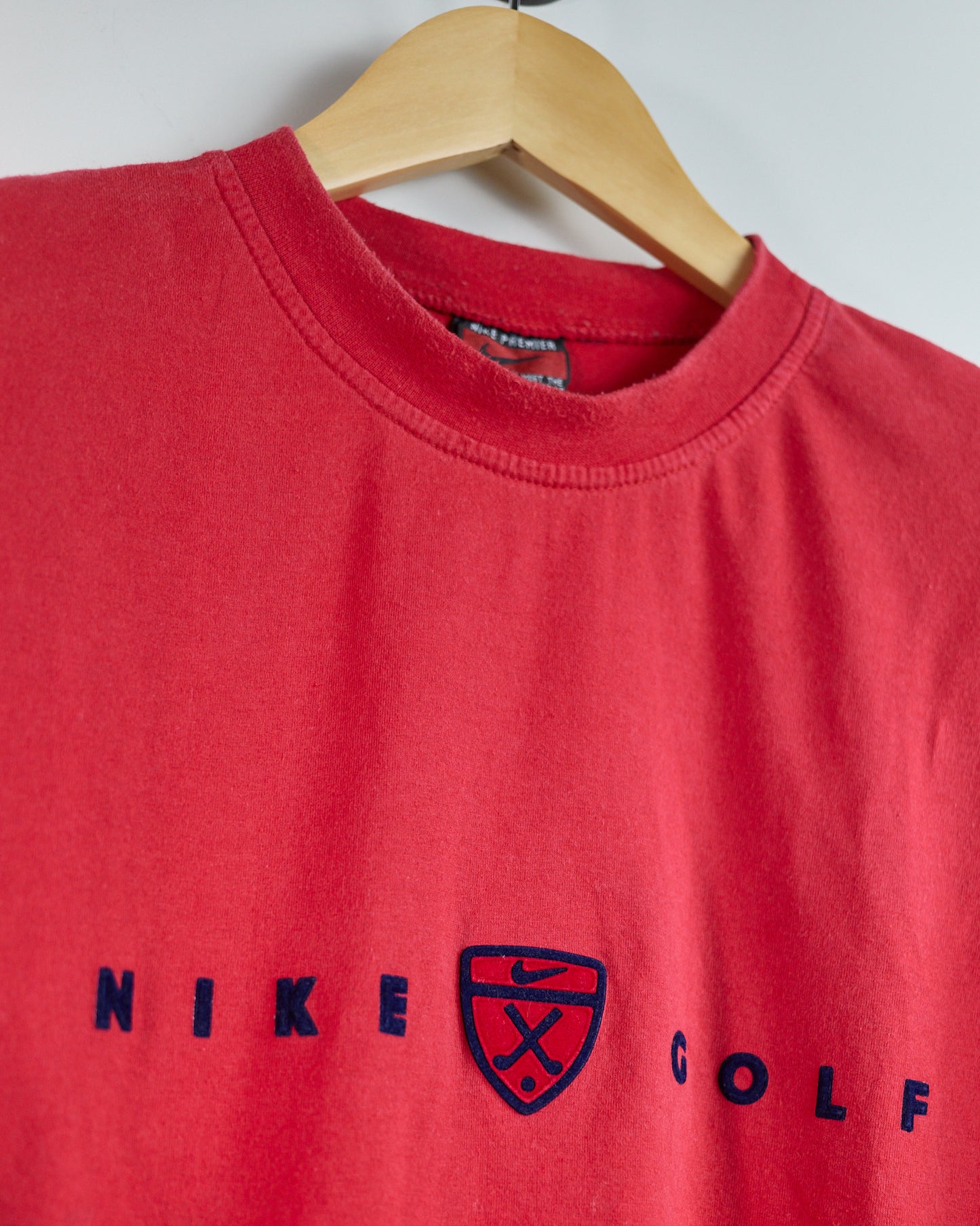 90s Nike Golf Red T-Shirt (XL)