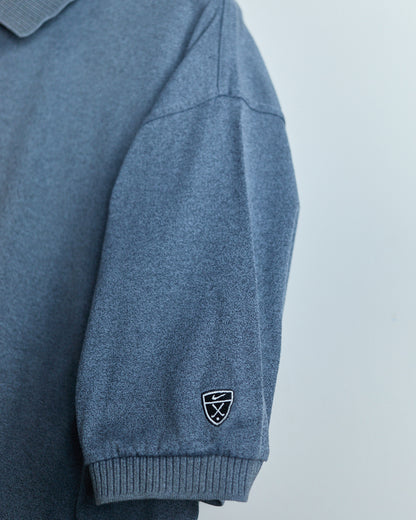 90s Nike Golf Blue Polo (XL)
