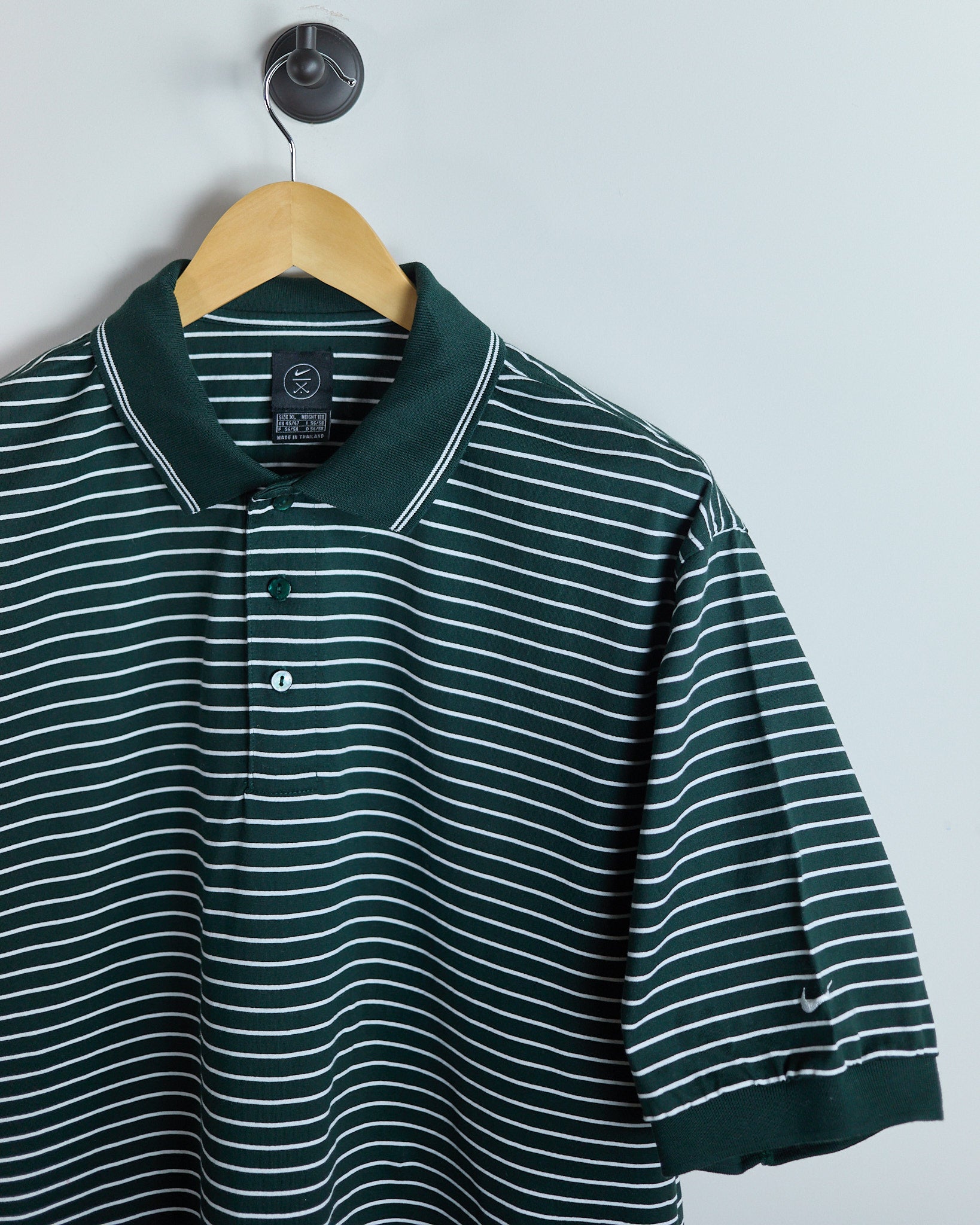 90s Nike Golf Green/White Polo (XL) | Rules of Golf – The Rules Of