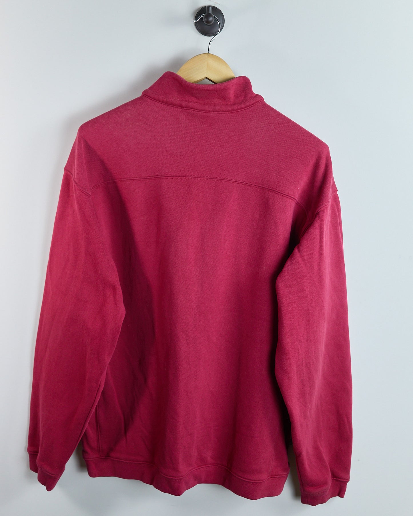 90s Nike Golf Red Quarter Zip Jumper (L)