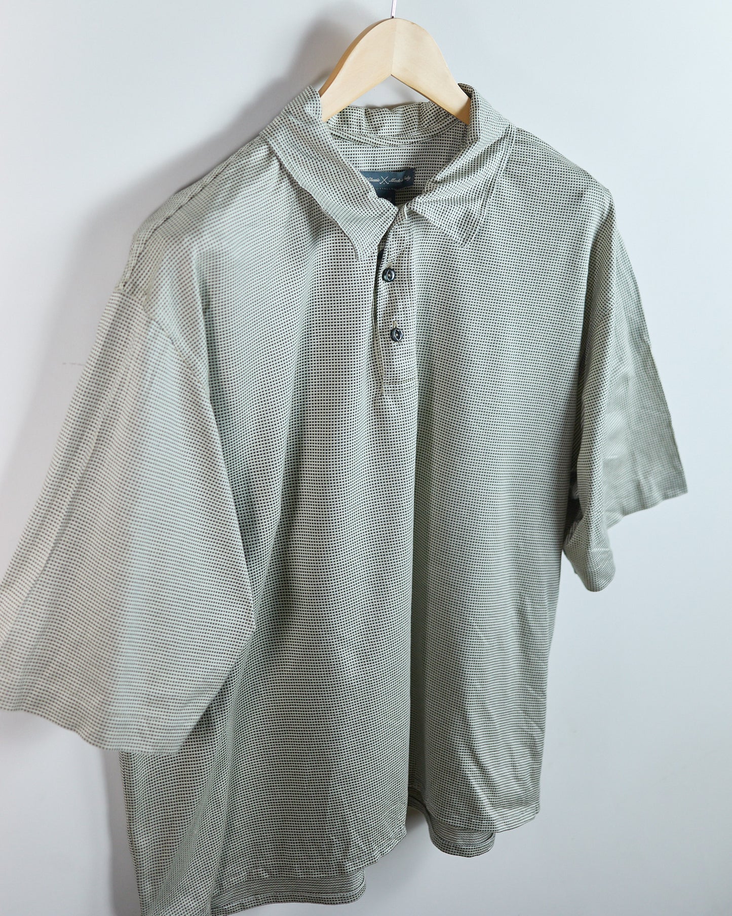 90s Nike Golf White/Navy Polo (XL)
