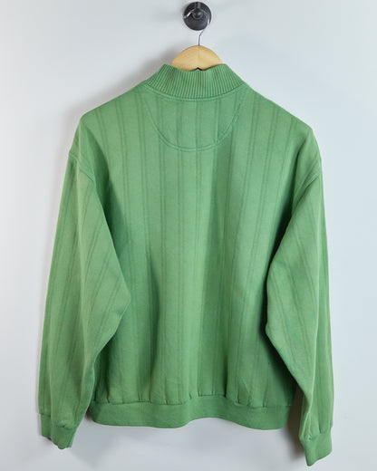 90s Nike Golf Green Quarter Zip Fleece (L)
