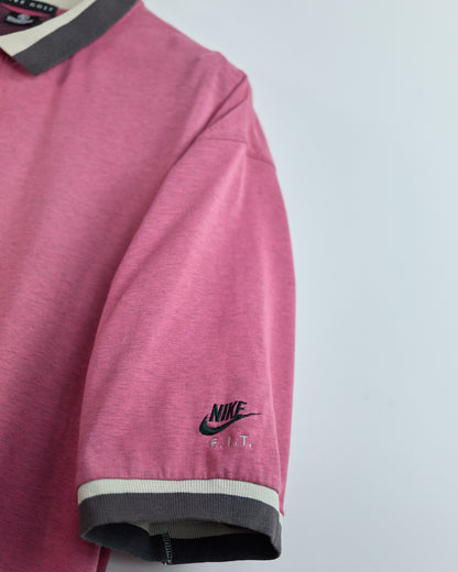 80s to early 90s Nike Golf “Fit” Pink Polo (XL)