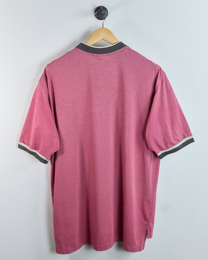 80s to early 90s Nike Golf “Fit” Pink Polo (XL)