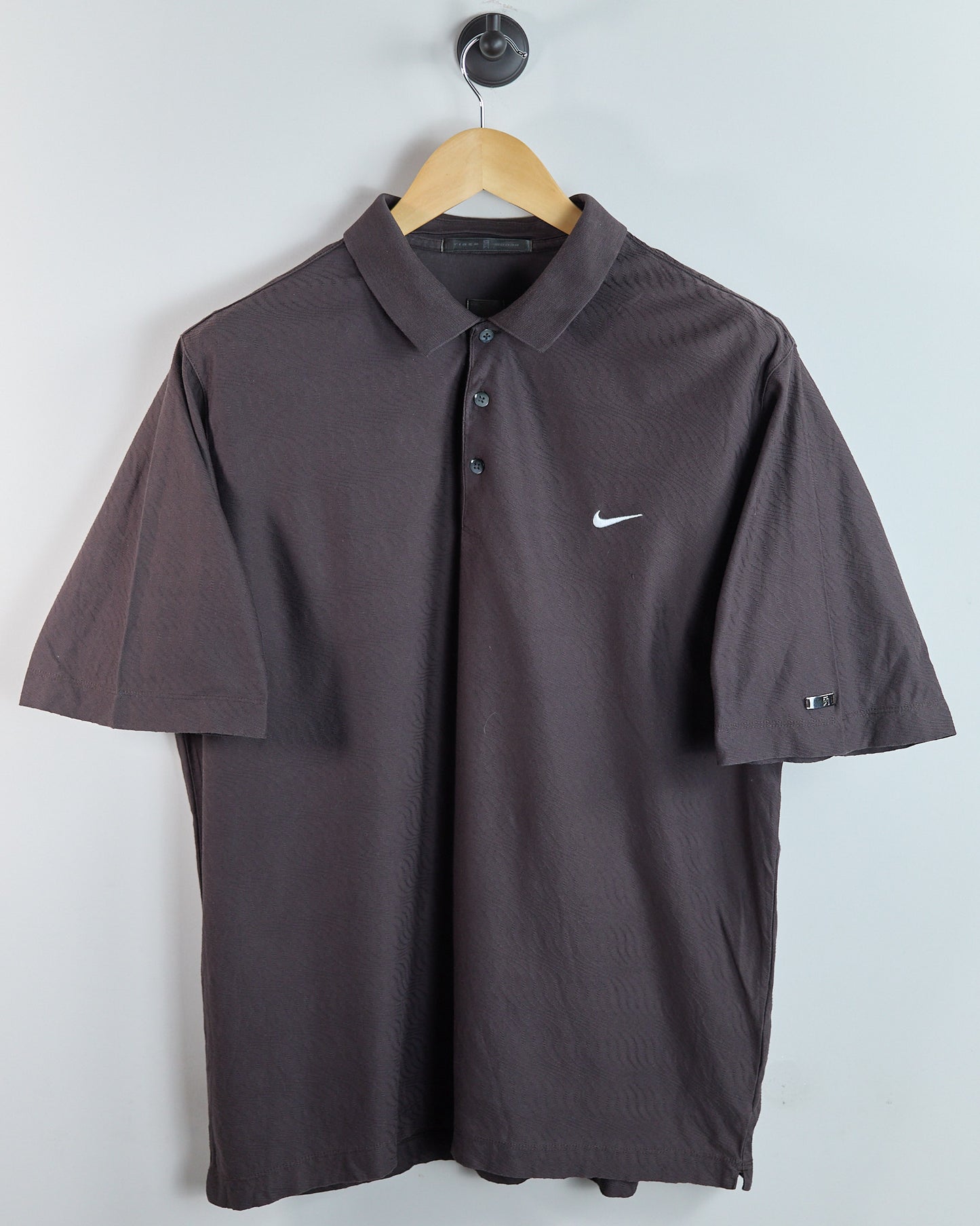 90s Nike Golf Tiger Woods Brown Polo (L)