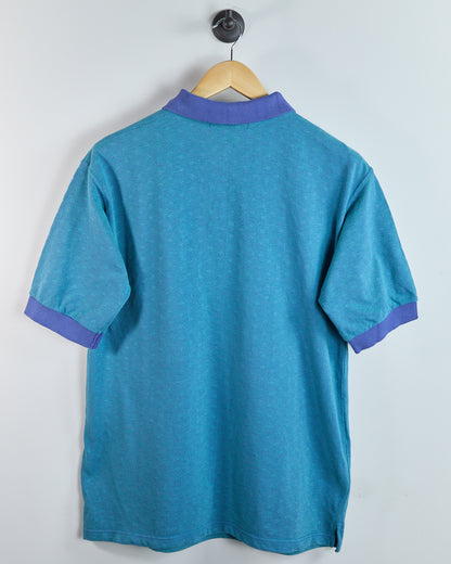 90s Pebble Beach Teal Pebble Beach Polo (M)