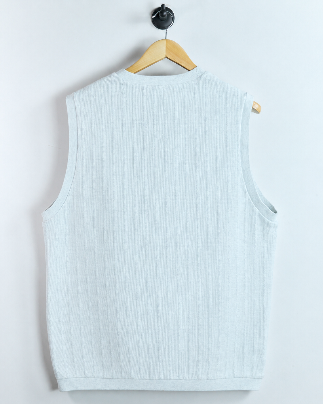 90s Nike Shield Logo Grey V Neck Vest (XL)